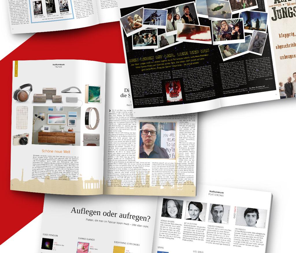 Editorialdesign - kulturnews